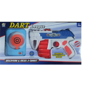 اسباب بازی تفنگ تیر فومی به همراه سیبل مدل A1634193B _اسباب بازی تفنگ